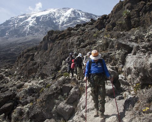 Climbing the Barranco Wall